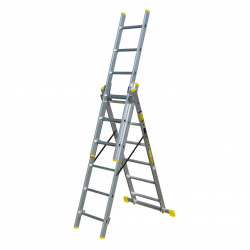 Drabina aluminiowa 3x7